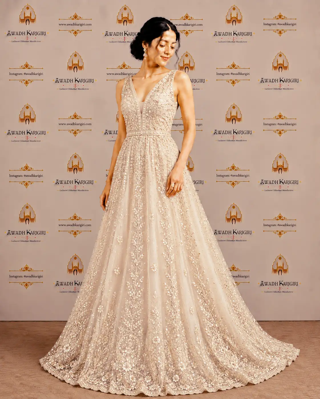 Couture Salma Evening Gown