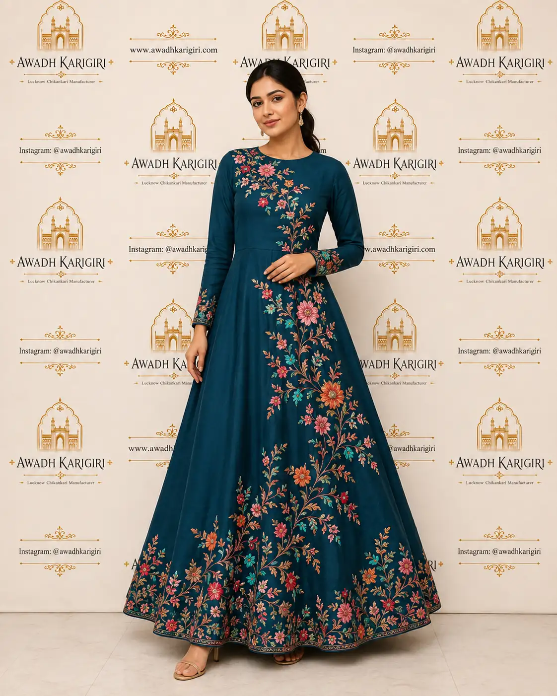 Resham Threadwork Panel 2