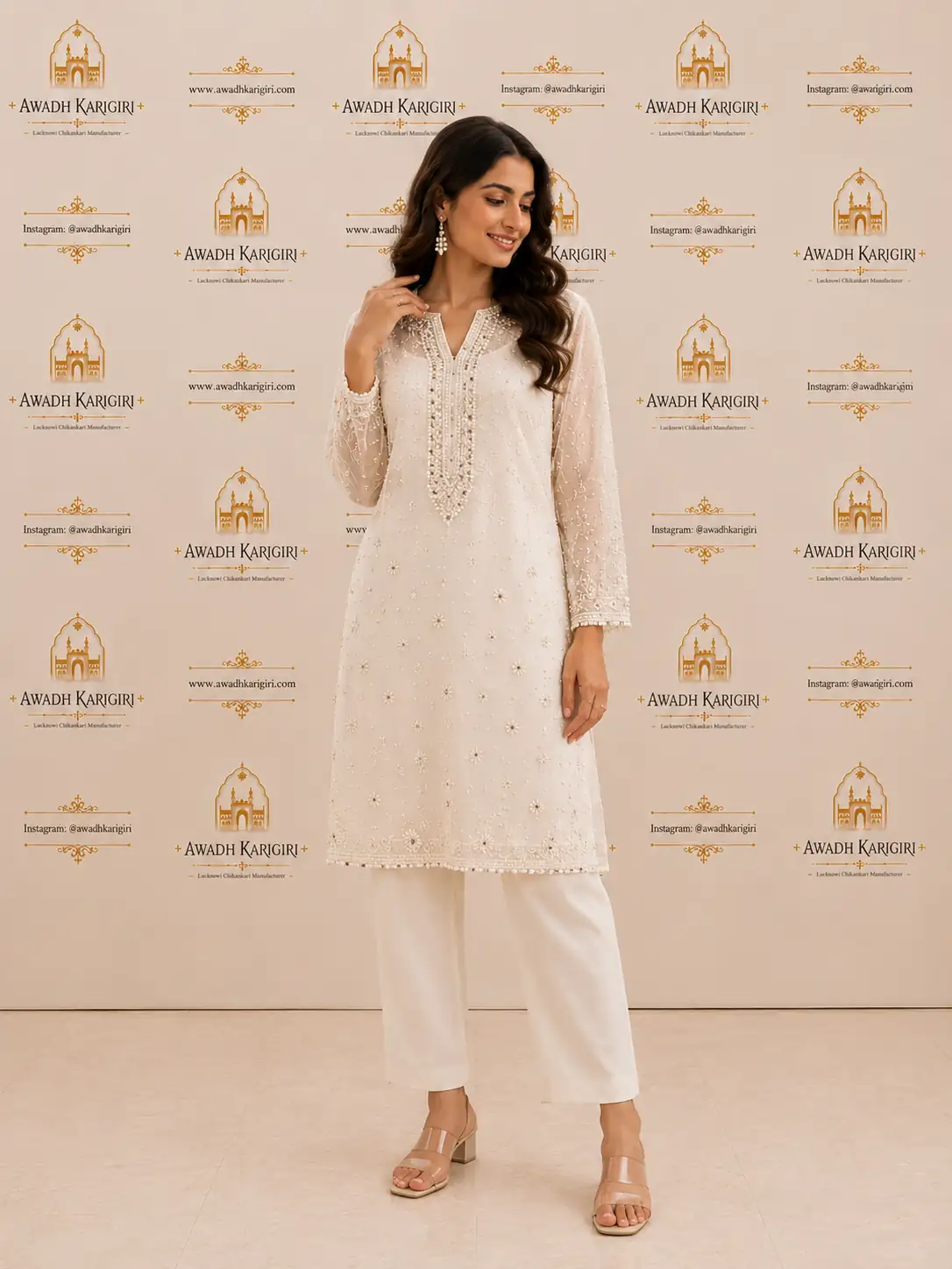 Hand Embroidery Kurtis